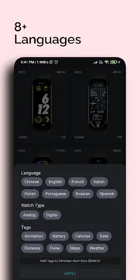 Mi Band 6 Watch Faces android App screenshot 3